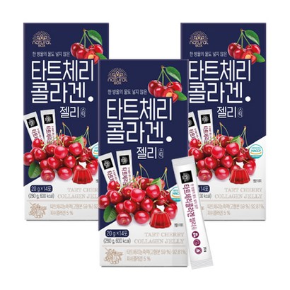 내추럴박스 타트체리콜라겐 젤리스틱