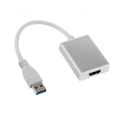 USB 30 to HDI 모니터 컨버터 화이트