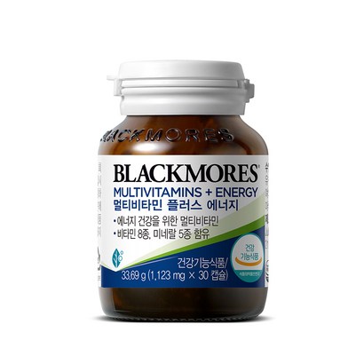 블랙모어스 멀티비타민 플러스 에너지 33