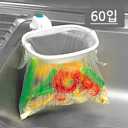 쿡차미 음식물쓰레기 비닐 거치대  리필