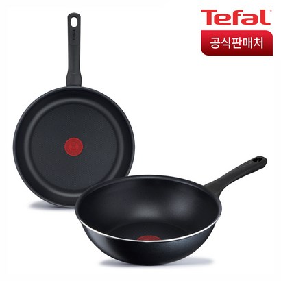 [세트] 테팔 뉴컴포트그립 후라이팬 웍 모음
