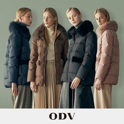 [쇼핑엔티] 20FW 오디브 폭스카라 구스다운