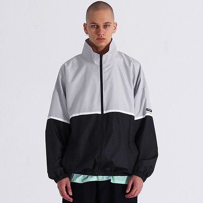 테스 오버핏 바람막이