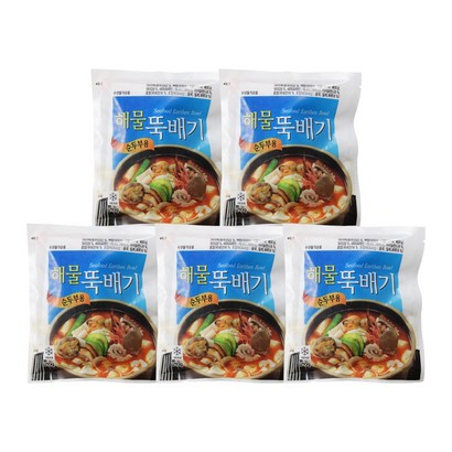 남양 해물뚝배기 (210g) 즉석식품 간편요리, 210g, 5개