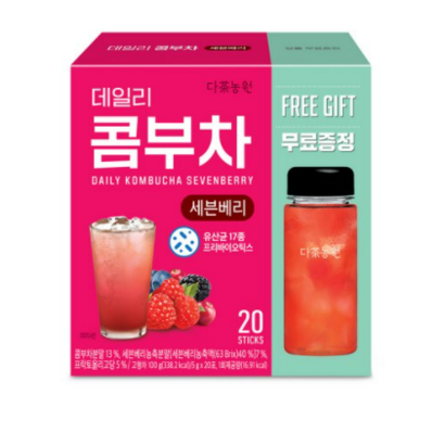다농원 데일리 콤부차 세븐베리 리뷰후기