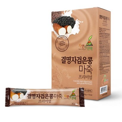 [자연두레] 프리미엄 결명자검은콩 마죽 x10ea