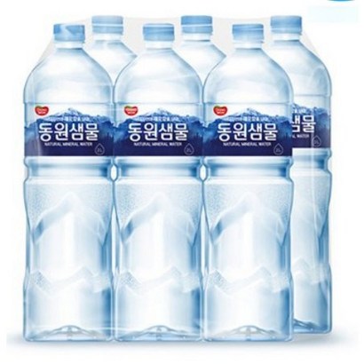 동원샘물 유라벨 2리터