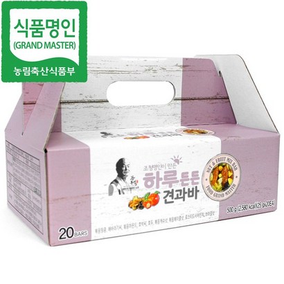두레촌 명인조청 하루든든견과바 x20개입