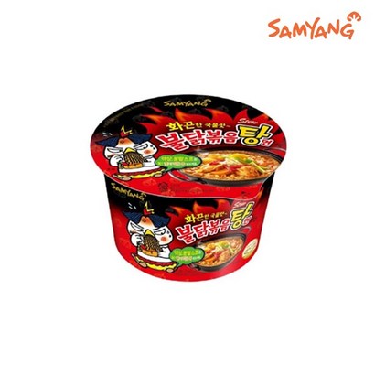 삼양 불닭볶음탕면 큰컵 120g, 8개