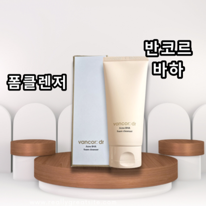 [본사정품] 닥터 반코르 바하 폼클렌징 아크네 여드름 트러블성 피부완화 폼클렌저