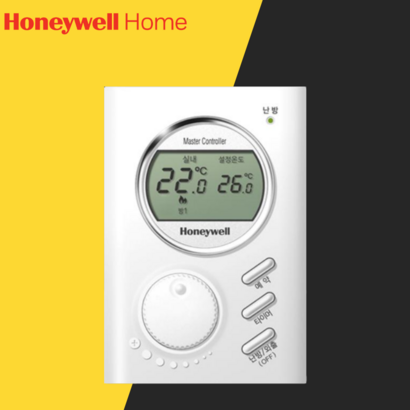 하니웰 온도조절기 DT200-M(거실) DT200-S(각실) 스마트 스위치 중앙 지역 난방 보일러 지멘스 롯데 한에너지 호환, DT200-S000N(침실형)