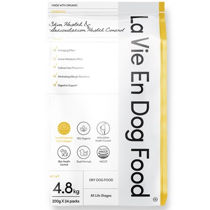 라비앙독 저분자피쉬콜라겐 가수분해 사료, 피로회복/성인병예방, 4.8kg, 1개