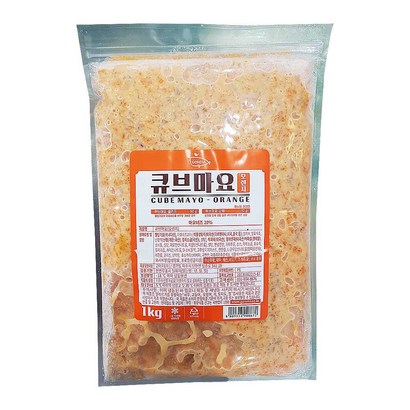 [31마켓] 큐브마요 오렌지 리뷰후기