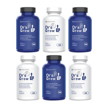 [미국] 닥터스업 닥터스그로우업 크는 성장기 영양제 AMPM 아침 저녁 2PACK3개월분/ 90days 리뷰후기