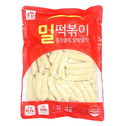 올찬몰 밀떡볶이  냉동