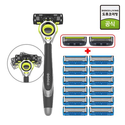 도루코 페이스3D모션 면도기 날세트