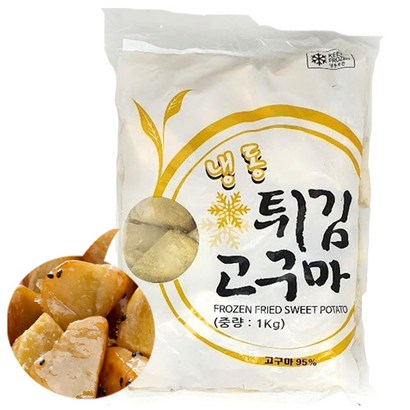 글로벌 튀김 고구마, 1개, 1kg