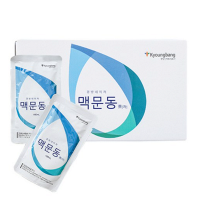 경방신약 맥문동차 리뷰후기