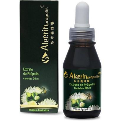 Alecrinprópolis 일본직구 그린프로폴리스 추출물 25% 브라질산 알레크린프로폴리스 30ml 사카모토 양봉장, 사이즈, 1개