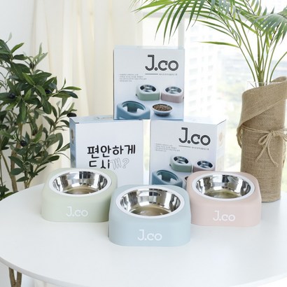 제이코퍼레이션 제이코 반려동물 밥그릇 리뷰후기