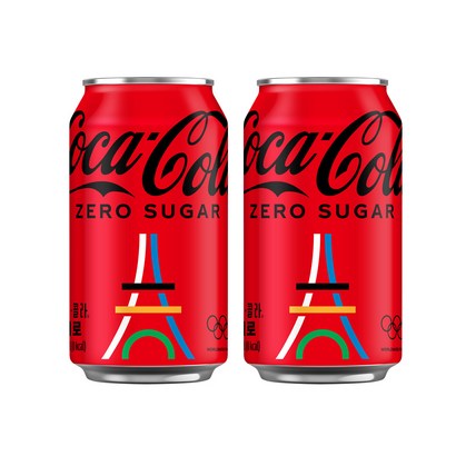 코크제로 코카콜라 제로 캔, 355ml, 24개