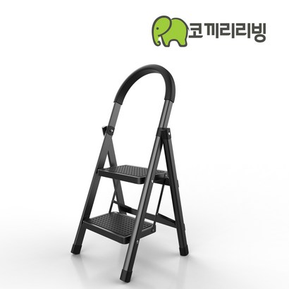 코끼리리빙 접이식 가정용 사무용 인테리어 접이식 스툴 사다리 A형 2단 3단 4단 3coor 리뷰후기
