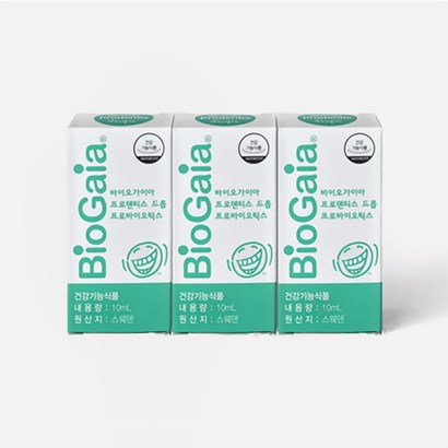 [Bioaia 공식몰] 유산균 프로덴티스 드롭 6개월분
