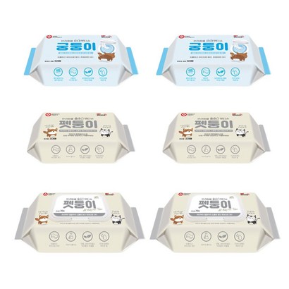펫모닝 올비다 펫티슈 반려동물 물티슈