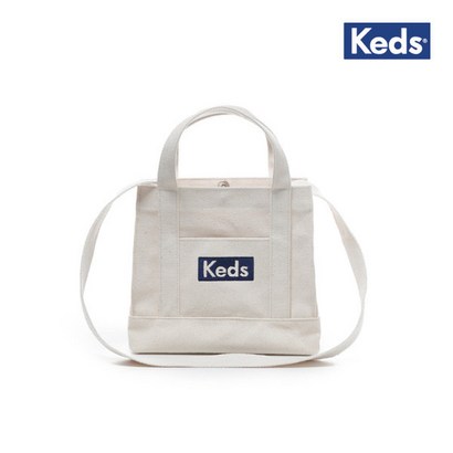 [케즈] 2WAY MINI TOTE BAG WHITE 리뷰후기