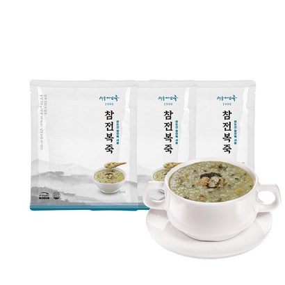 [T013] 로뎀푸드 서울마님죽 미니참전복죽   SET