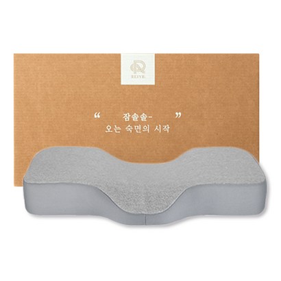 리빙제이 잠솔솔 메모리폼 기능성 경추베개 멜란지 기본형 리뷰 후기