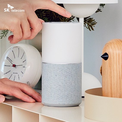 [와우할인가 125 100원] SKT NUGU Candle SE 인공지능 AI스피커 누구 캔들 SE NU110SE / 아마존 Alexa 호환, 누구캔들SE[B050), 화이트, SK NUGU candleSE(B050)