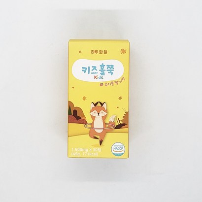 키즈홀쭉 츄어블 딸기맛 하루 한알 30정 jhw