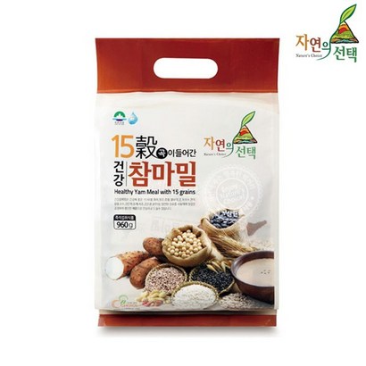 [자연의선택] 15곡이 들어간 건강참마밀 x32포 / 스틱형