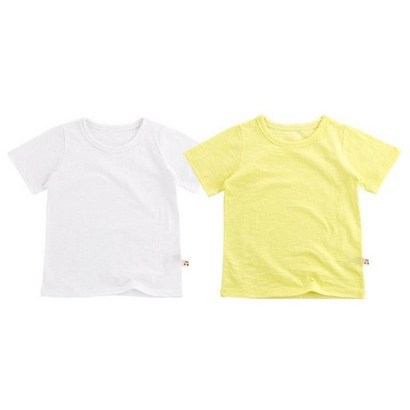 [남녀공용] 달보드레반팔2종세트 면  국내제작 여름반팔티 리뷰후기