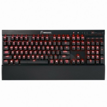 커세어 Red LED 기계식 유선 일반형 키보드, 혼합색상, K70 LUX, 적축