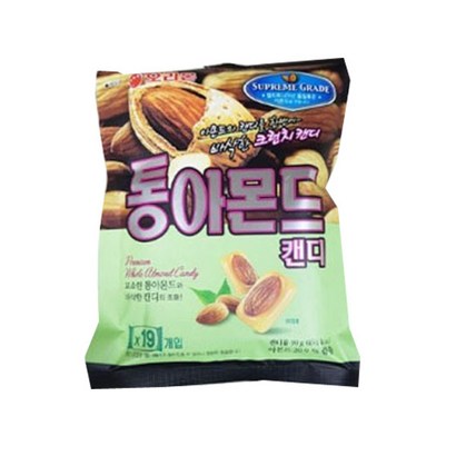 통아몬드 5 아몬드 크런치 캔디 사탕 간식 과자