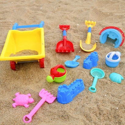 [해외 직송]뉴타임즈 모래놀이 야외완구 어린이 비치 장난감 모래 아기 모래장난 도구 라지 사이즈 모래 캐기 XZ21 C11