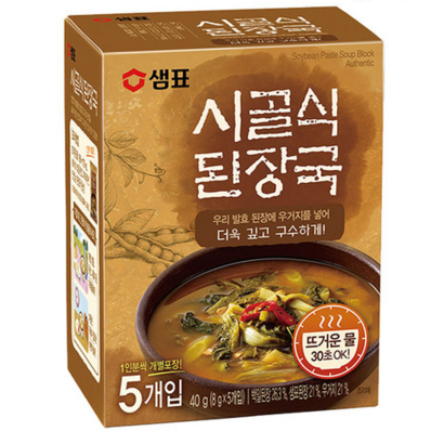 샘표 시골식 된장국