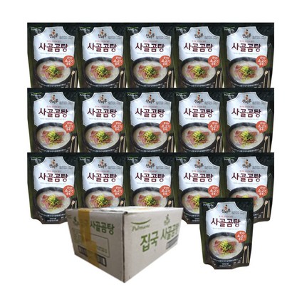 [풀무원] 찬마루 사골곰탕1박스 리뷰후기