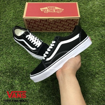 [vans] 남녀공용 반스 올드스쿨 블랙 스니커즈 운동화
