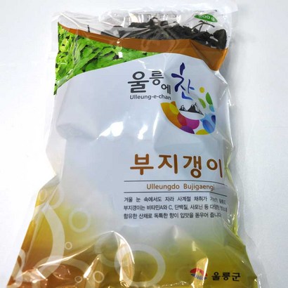 명이랑 울릉도 부지갱이 나물 200g, 1개