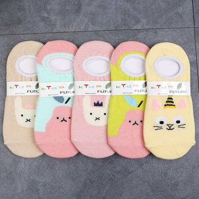 예쁘니양말 130-망고덧신5족SET 아동양말 다양한 디자인으로 인기좋아요 리뷰후기