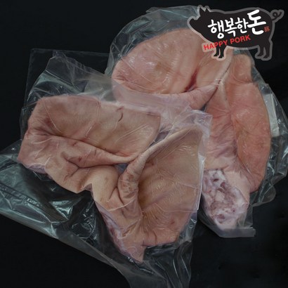 행복한돈 국내산 냉동 돼지귀 1벌 리뷰후기