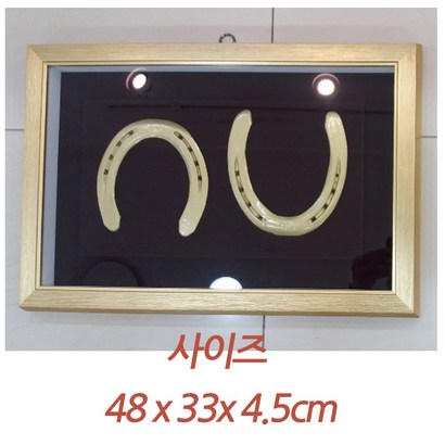 [크리스탈] 말발굽편자/ 액자 /행운 /건강기원 /다이닝룸/고급 벽걸이 /집들이 /개업/ 결혼/ 선물/전원주택/사업운/성공/재물