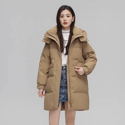 롱패딩 패딩 무봉제 겨울 보온 아웃도어 등산 탈부착 트레이닝 방풍 등산복