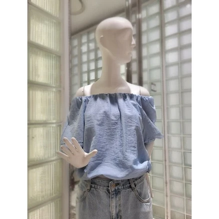 ZOOC 쥬크 ZOOC 밴딩 스트링 블라우스 V242PSC931 P003227701