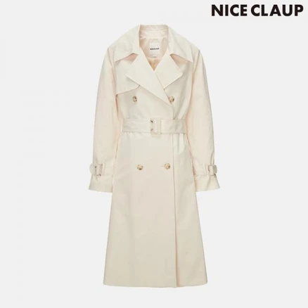나이스클랍(ADD) 더블 버튼 트렌치코트 A221PWY206 봄코트 가을코트
