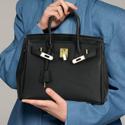 루모 명품 토고 소가죽 워킨백 버킨백 여성 핸드백