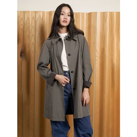 올리브데올리브 코듀로이 배색 트렌치 코트 OW3AR8650 마감임박!!!